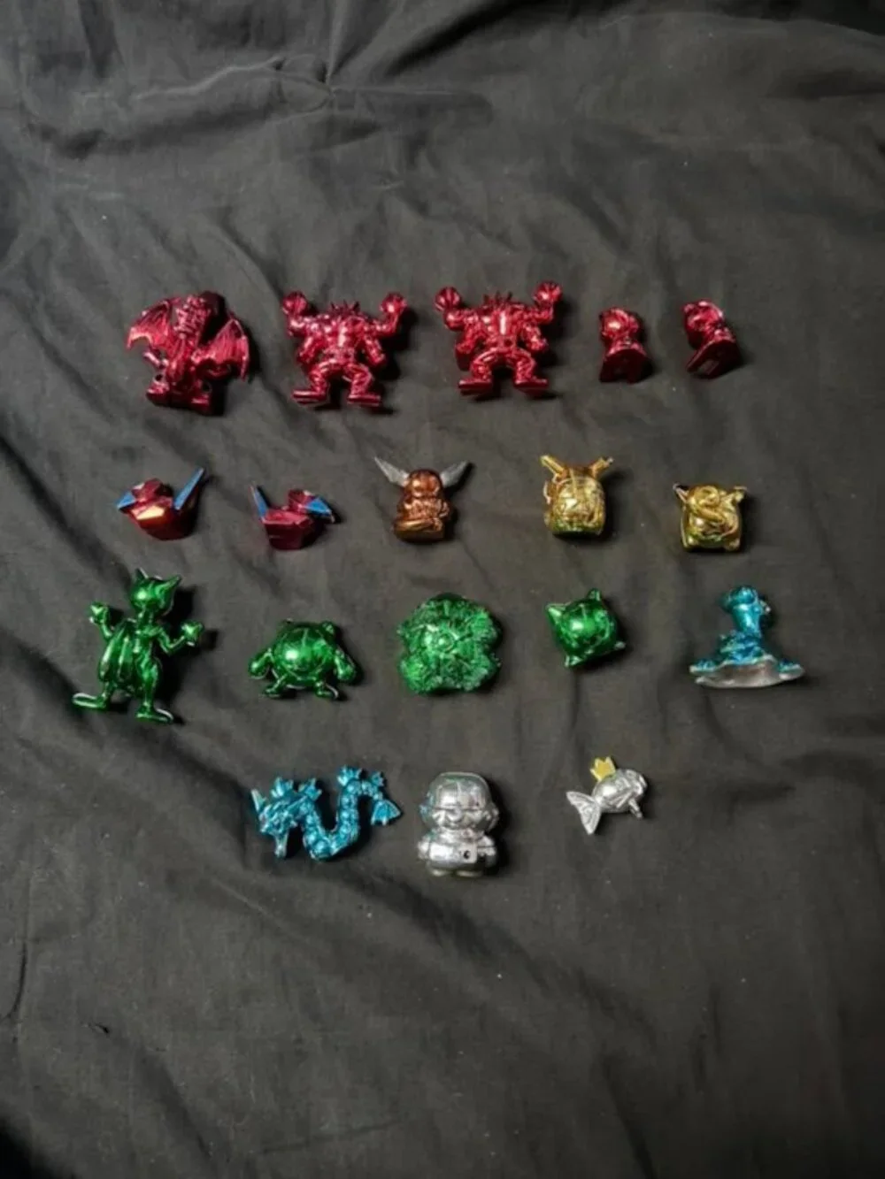 Virtua Pokemon Plastic Plating Figure Crome Lot